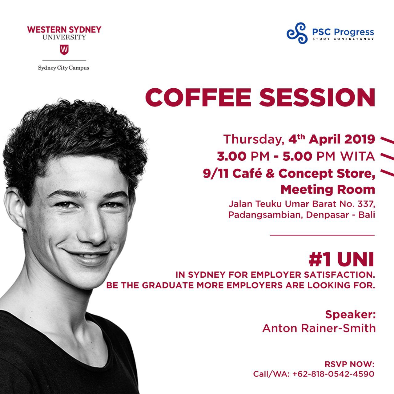 “Coffee Session” bersama Western Sydney University (WSU) image 1