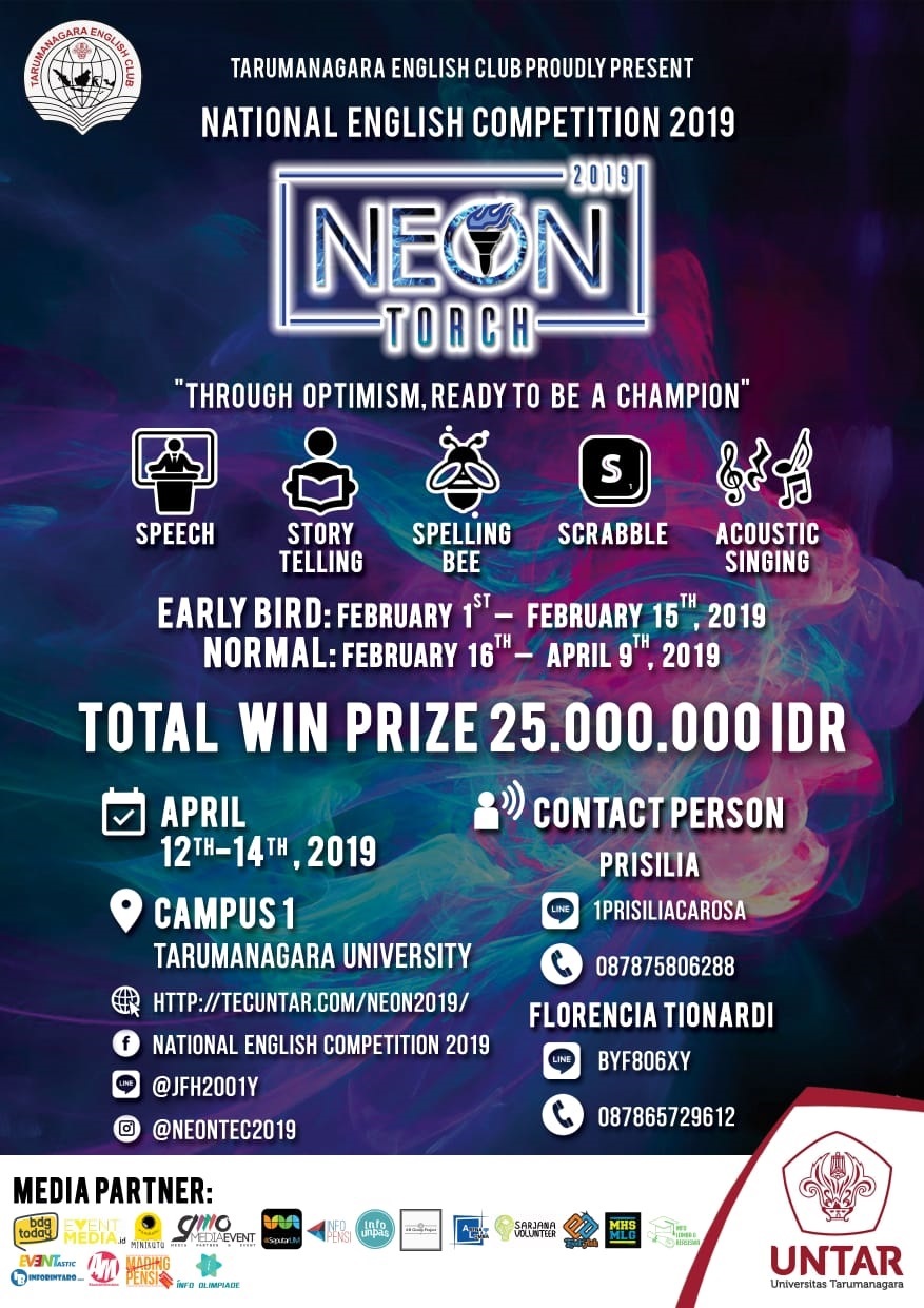 NEON (National English Competition) 2019 image 1